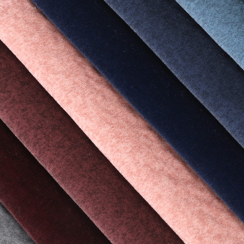 Quy trình cổ điển Mosha Velvet Sofa Fabric